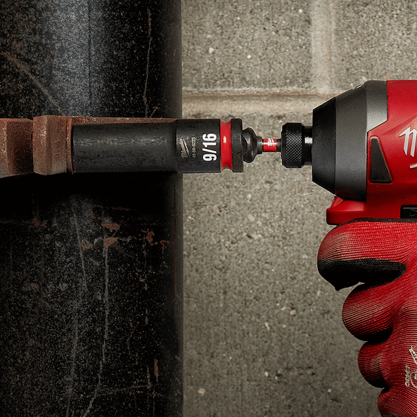 SHOCKWAVE™ 1/2" Drive 9/16" Deep 6 Point Impact Socket, , hi-res