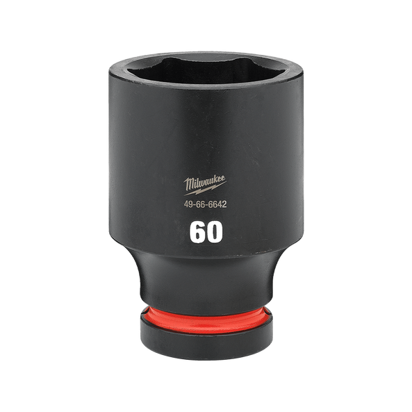 SHOCKWAVE™ 1" Drive 60mm Deep 6 Point Impact Socket, , hi-res