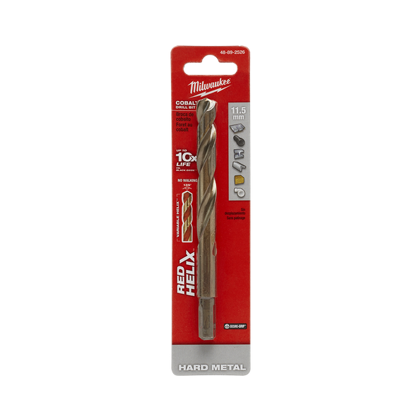 Red Helix™ Cobalt Drill Bit 11.5mm