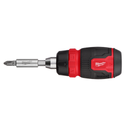 8-in-1 Ratcheting Compact Multi-Bit Screwdriver