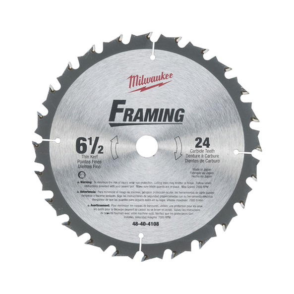 165mm (6/1/2") 24T Endurance Circular Saw Blade