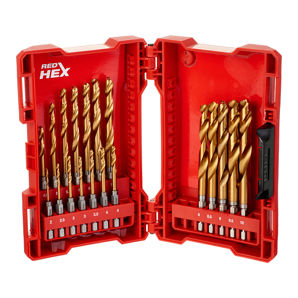 SHOCKWAVE™ Red Hex™ Titanium 19 Pce Kit