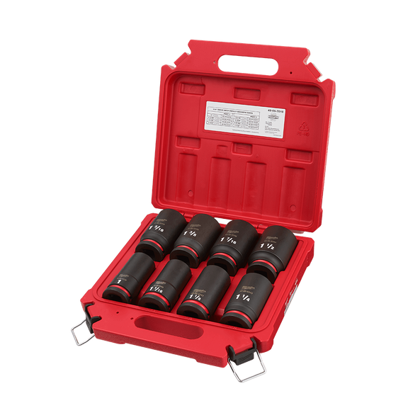 SHOCKWAVE™ 3/4" Drive 8PC SAE Deep 6 Point Impact Socket Set, , hi-res