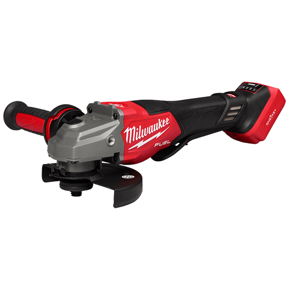 M18 FUEL™ ONE-KEY™ 125mm (5") High Speed Braking Angle Grinder with Deadman Paddle Switch (Tool Only), , hi-res