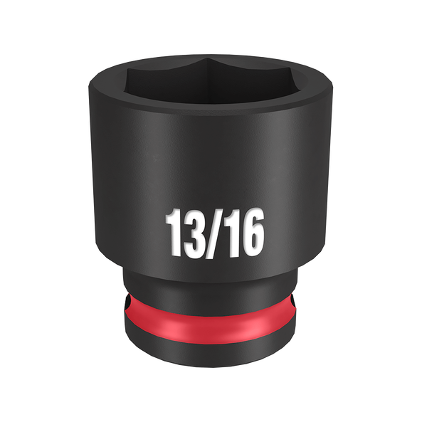 SHOCKWAVE™ 3/8" Drive 13/16" Standard 6 Point Impact Socket, , hi-res