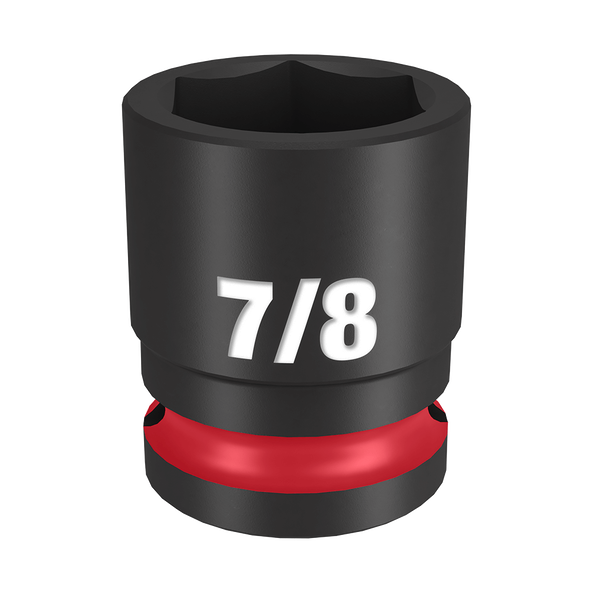 SHOCKWAVE™ 1/2" Drive 7/8" Standard 6 Point Impact Socket, , hi-res