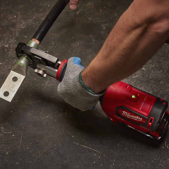 Milwaukee battery deals crimping tool