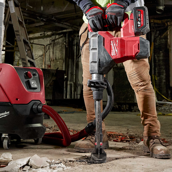 Milwaukee M18 FUEL 44mm SDS Max Rotary Hammer w ONE KEY Tool Only M18FHM 0 Milwaukee Tool NZ