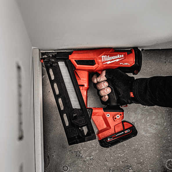 Milwaukee fuel finish nailer outlet
