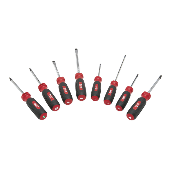 8 PC Screwdriver Set with Square Recess