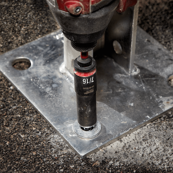 SHOCKWAVE™ 3/8" Drive 7/16" Deep 6 Point Impact Socket, , hi-res