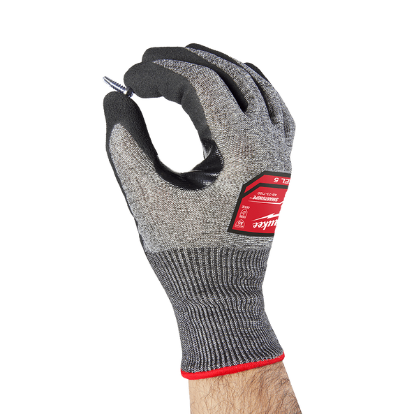 Cut Level 5E High Dexterity Nitrile Dipped Gloves 1 Pack, , hi-res
