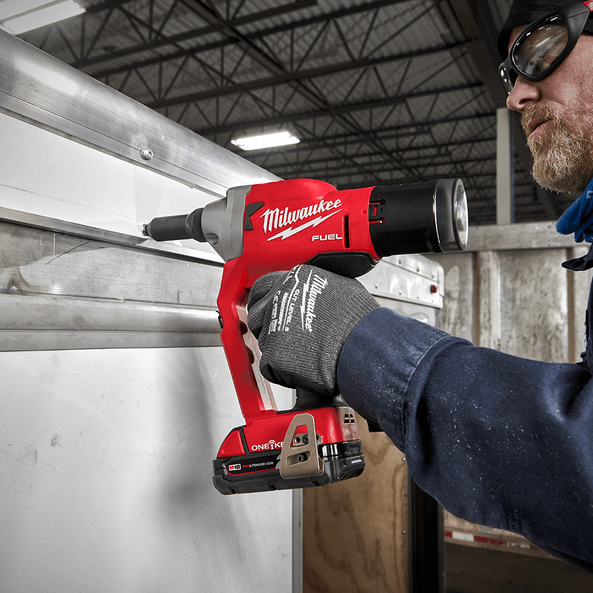 Milwaukee M18 FUEL 1 4 Rivet Tool with ONE KEY Tool Only M18FPRT 0 Milwaukee Tool NZ