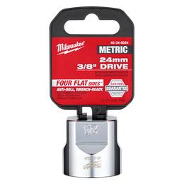 3/8" Drive 24mm Metric Standard 6-Point Socket