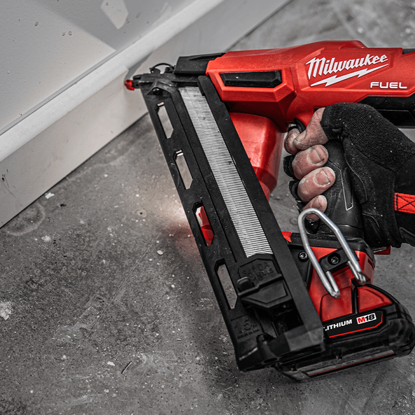 Nails for new arrivals milwaukee finish nailer