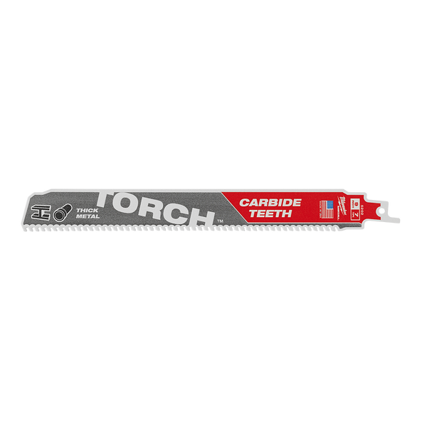 The TORCH™ with Carbide Teeth SAWZALL™ Blade 230mm 7TPI