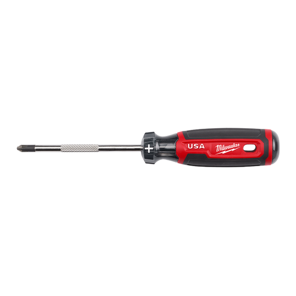 USA Made Cushion Grip Phillips #2 x 101mm Screwdriver, , hi-res