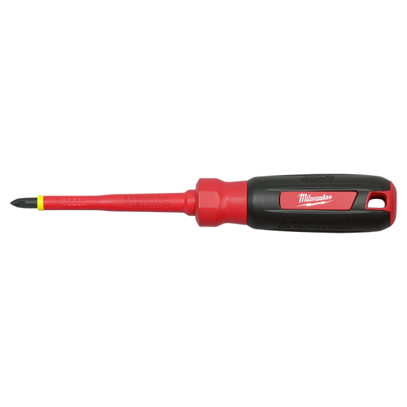 #2 Phillips - 101mm (4") 1000V Insulated Screwdriver