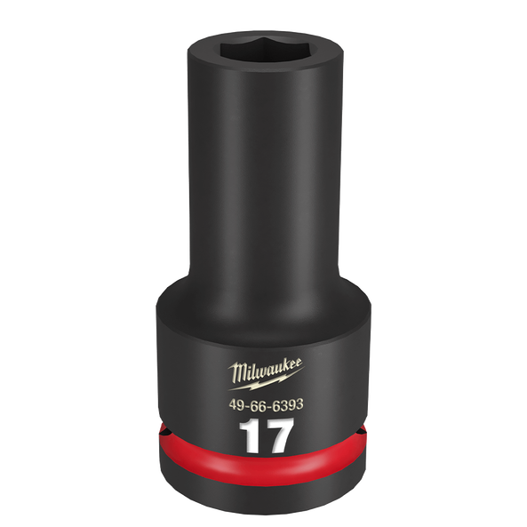 SHOCKWAVE™ 3/4" Drive 17mm Deep 6 Point Impact Socket, , hi-res