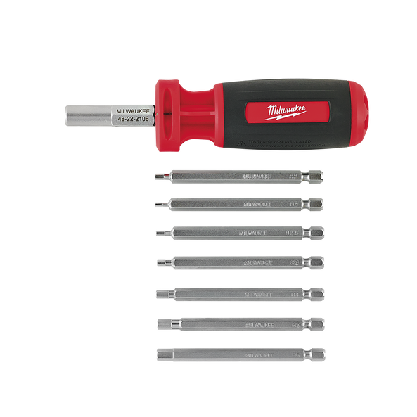 Milwaukee 10 IN 1 Metric HEX Key Driver 48222106 Milwaukee Tool NZ