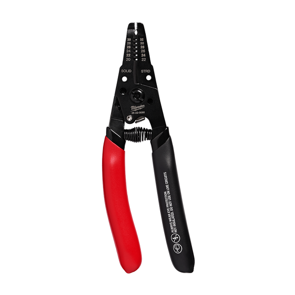Low Voltage Dipped Grip Wire Stripper, , hi-res