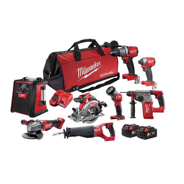 Milwaukee 8 piece combo kit outlet