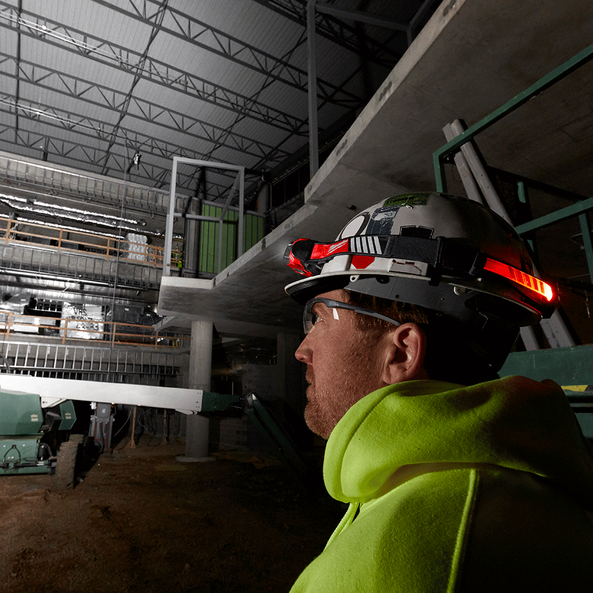 REDLITHIUM™ USB Rechargeable BEACON Hard Hat Light Kit, , hi-res