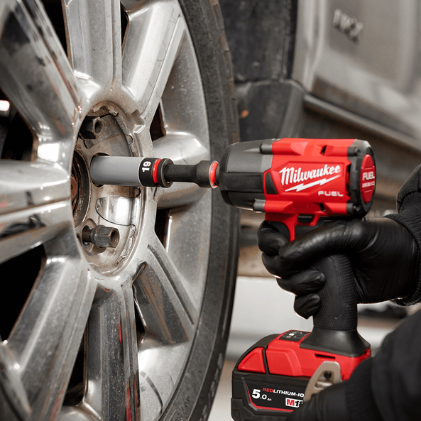 Milwaukee lug nut drill deals