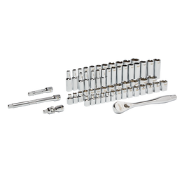 3/8" Drive 56pc Ratchet & Socket Set – SAE & Metric