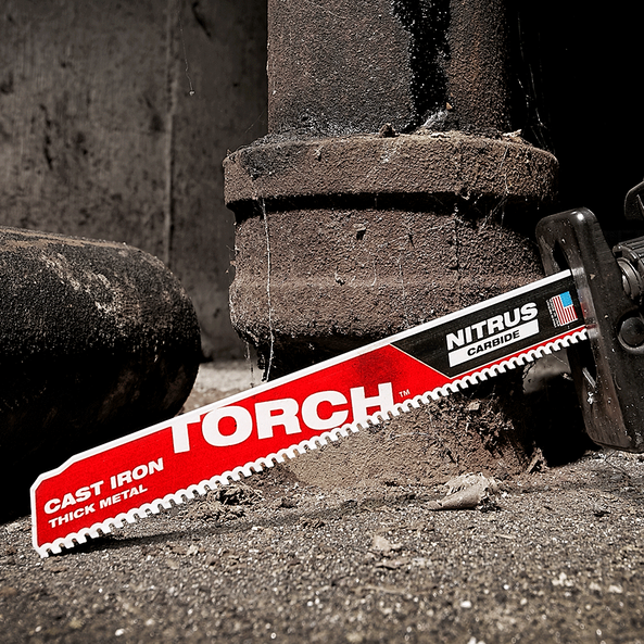 SAWZALL™ The TORCH™ with Nitrus Carbide Teeth 150mm 6" 7TPI Blade 1 Pack, , hi-res