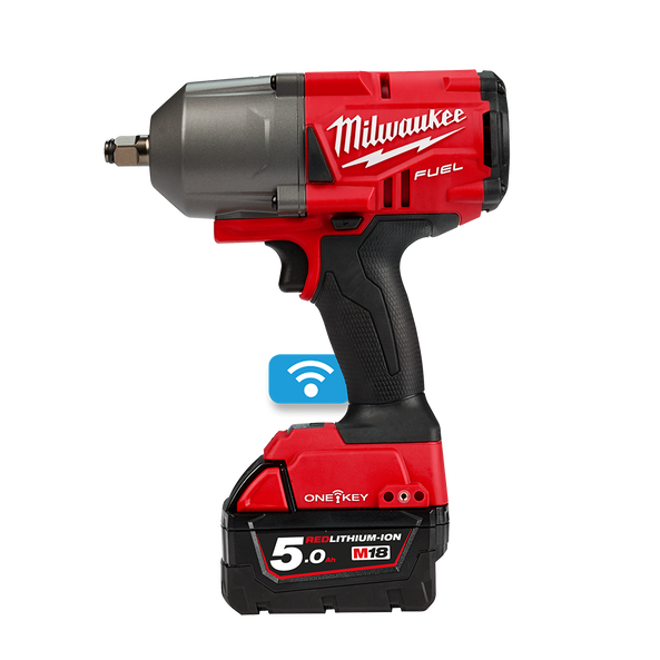 Milwaukee M18 FUEL ONE KEY 1 2 High Torque Impact Wrench with Friction Ring Tool Only M18ONEFHIWF12 0 Milwaukee Tool NZ
