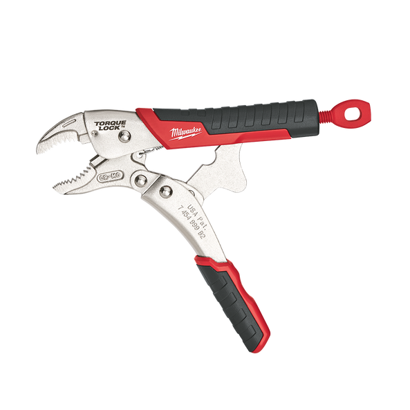 178mm (7") Torque  Curved Jaw Locking Pliers with Durable Grip