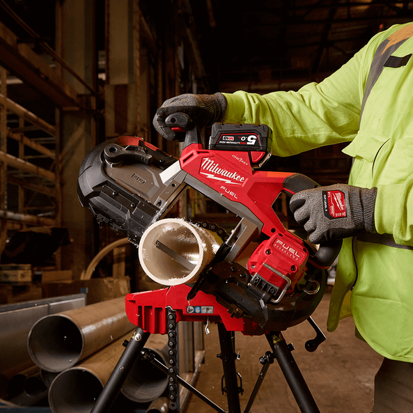 M18 FUEL™ (125mm) Deep Cut Dual-Trigger Band Saw w/ ONE-KEY™ (Tool Only), , hi-res