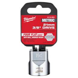3/8" Drive 21mm Metric Standard 6-Point Socket
