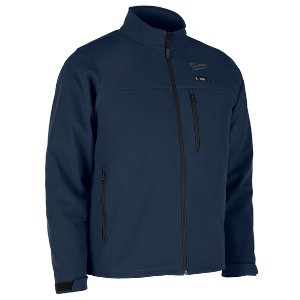 M12&trade; TOUGHSHELL&trade; Heated Jacket Blue - S, Blue, hi-res
