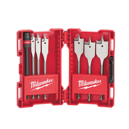 7pcs Timber Spade Bit Set