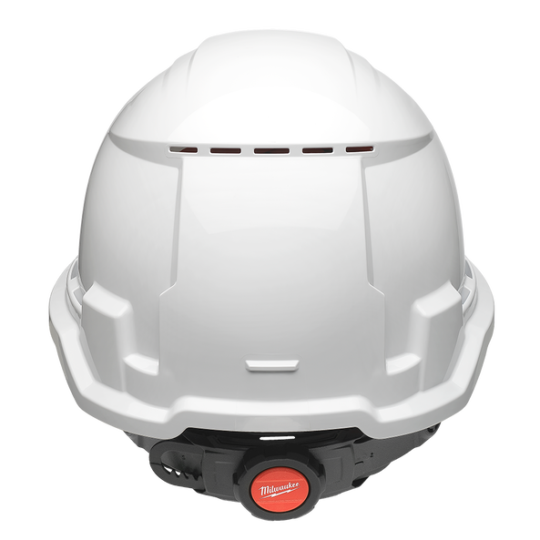 BOLT 100 White Vented Hard Hat, White, hi-res