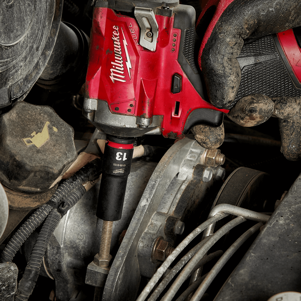 SHOCKWAVE™ 3/8" Drive 13mm Deep 6 Point Impact Socket, , hi-res