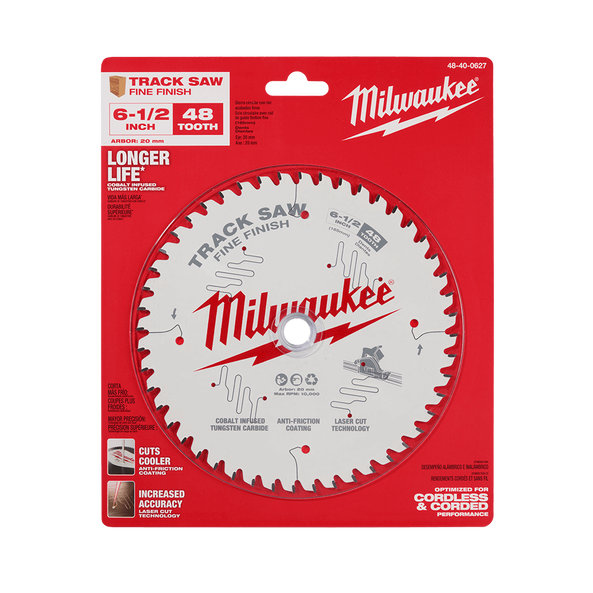 Milwaukee 165mm circular saw blade hot sale