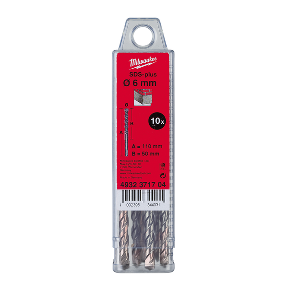 SDS Plus M2 6 x 110 - 10 pc