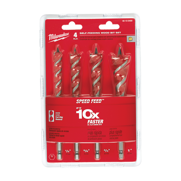 Milwaukee speed feed bits outlet