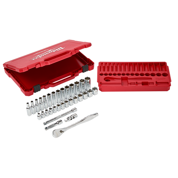 3/8" Drive 32pc Ratchet%20%26%20Socket Set - Metric