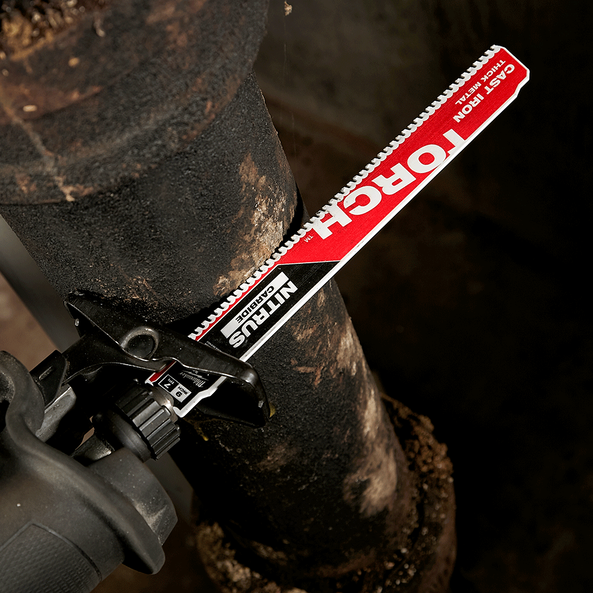 SAWZALL™ The TORCH™ with NITRUS CARBIDE™ Teeth 230mm 9" 8TPI Blade 1 Pack, , hi-res