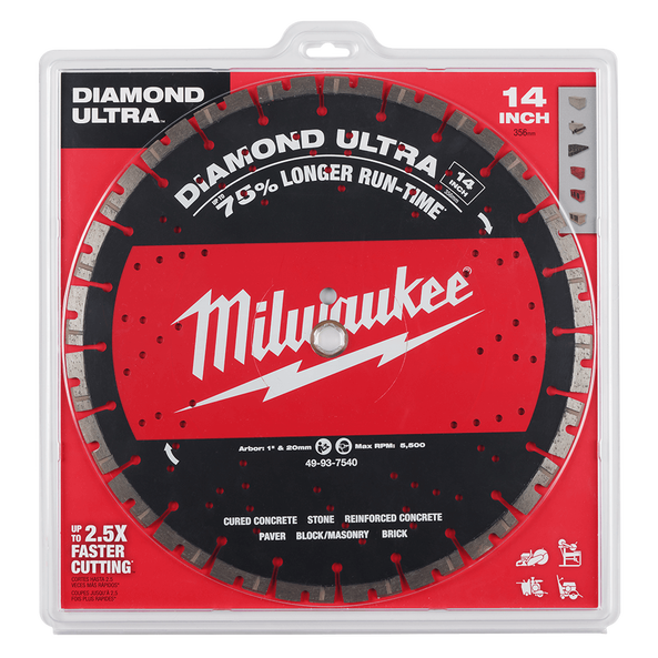 350mm (14") Diamond Ultra Segmented Blade, , hi-res