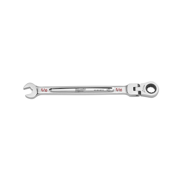 5/16''  SAE Flex Head Ratcheting Combination Wrench, , hi-res