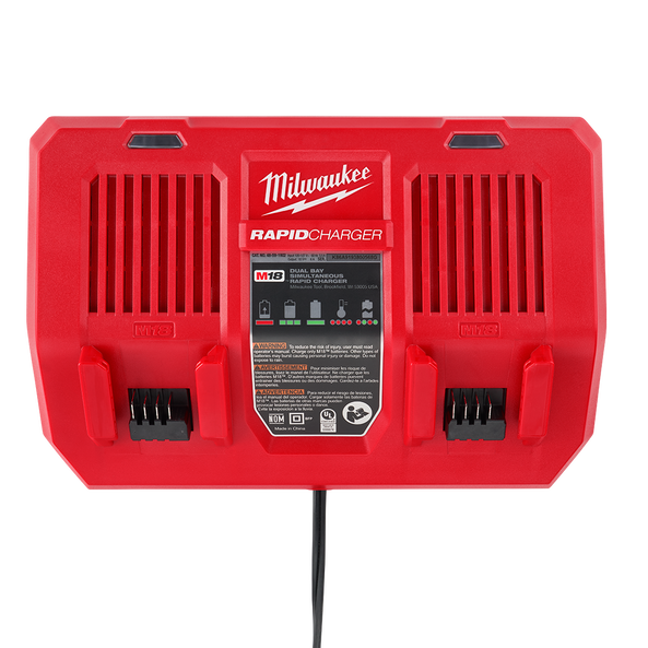 M18™ Dual Bay Simultaneous Rapid Charger, , hi-res