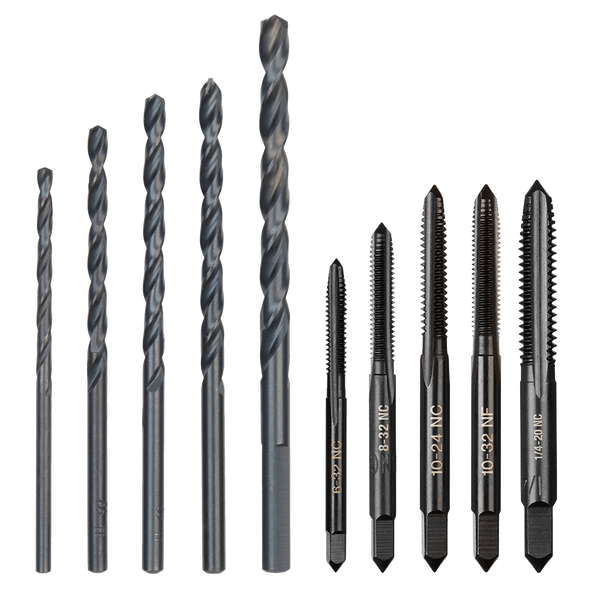 SAE Tap and Die 17PC Set - High Carbon Steel, , hi-res