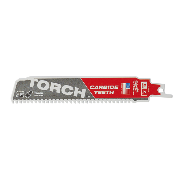 The TORCH™ with Carbide Teeth SAWZALL™ Blade 150mm 7TPI (3Pk)