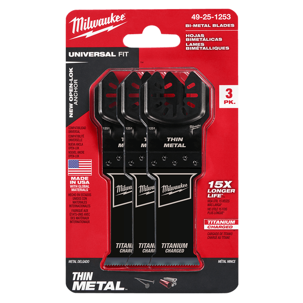 28mm (1-1/8") OPEN-LOK™ Titanium Enhanced Bi-Metal Metal Blade 3 Pk, , hi-res