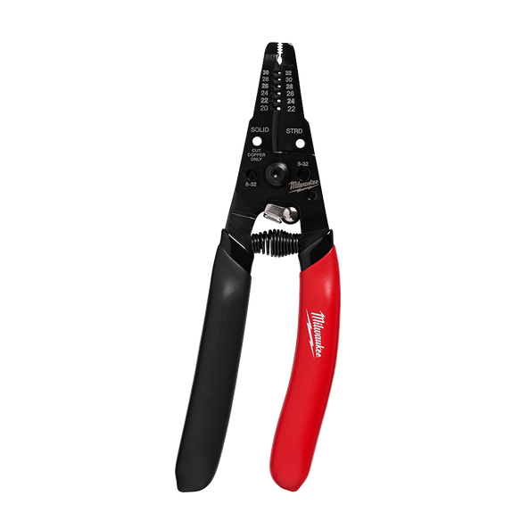 Low Voltage Dipped Grip Wire Stripper, , hi-res